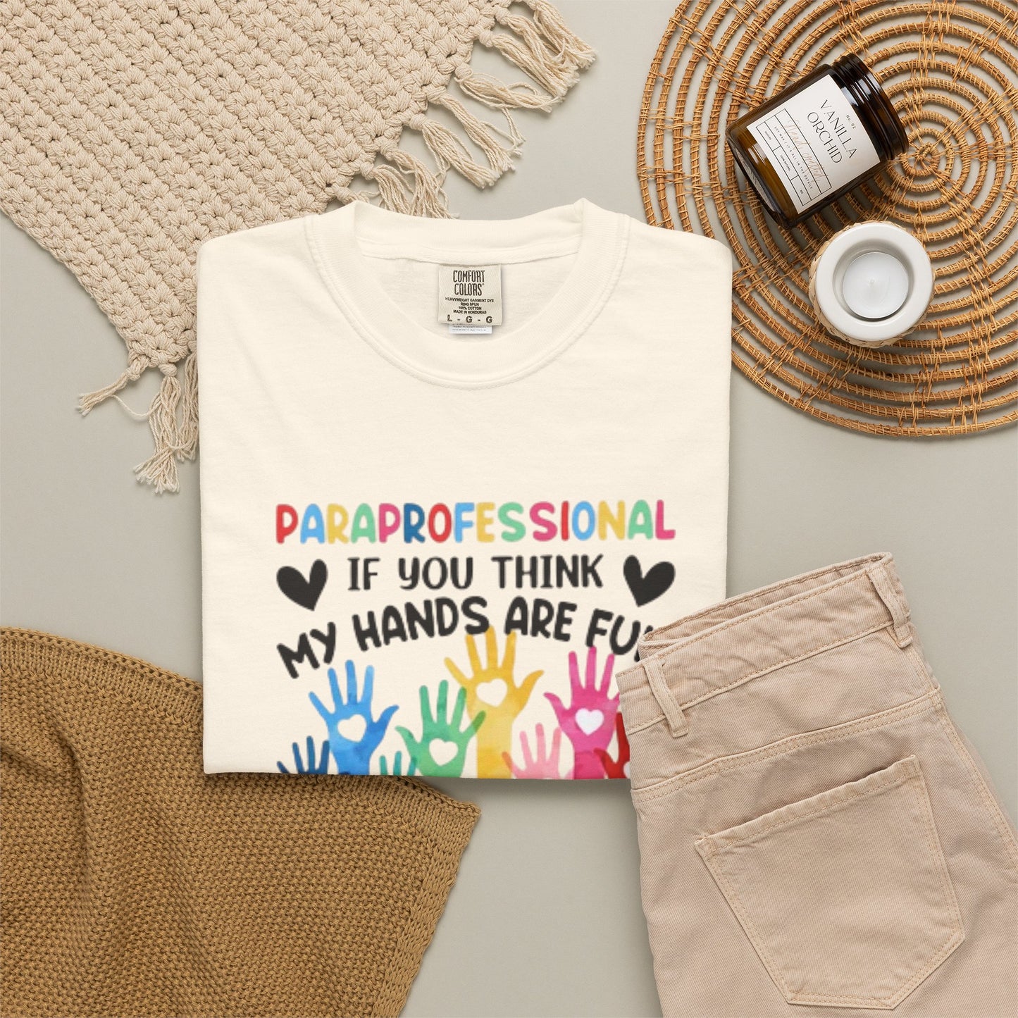 Paraprofessional Shirt | Teacher Assistant Tee | Comfort Colors Special Education Shirt