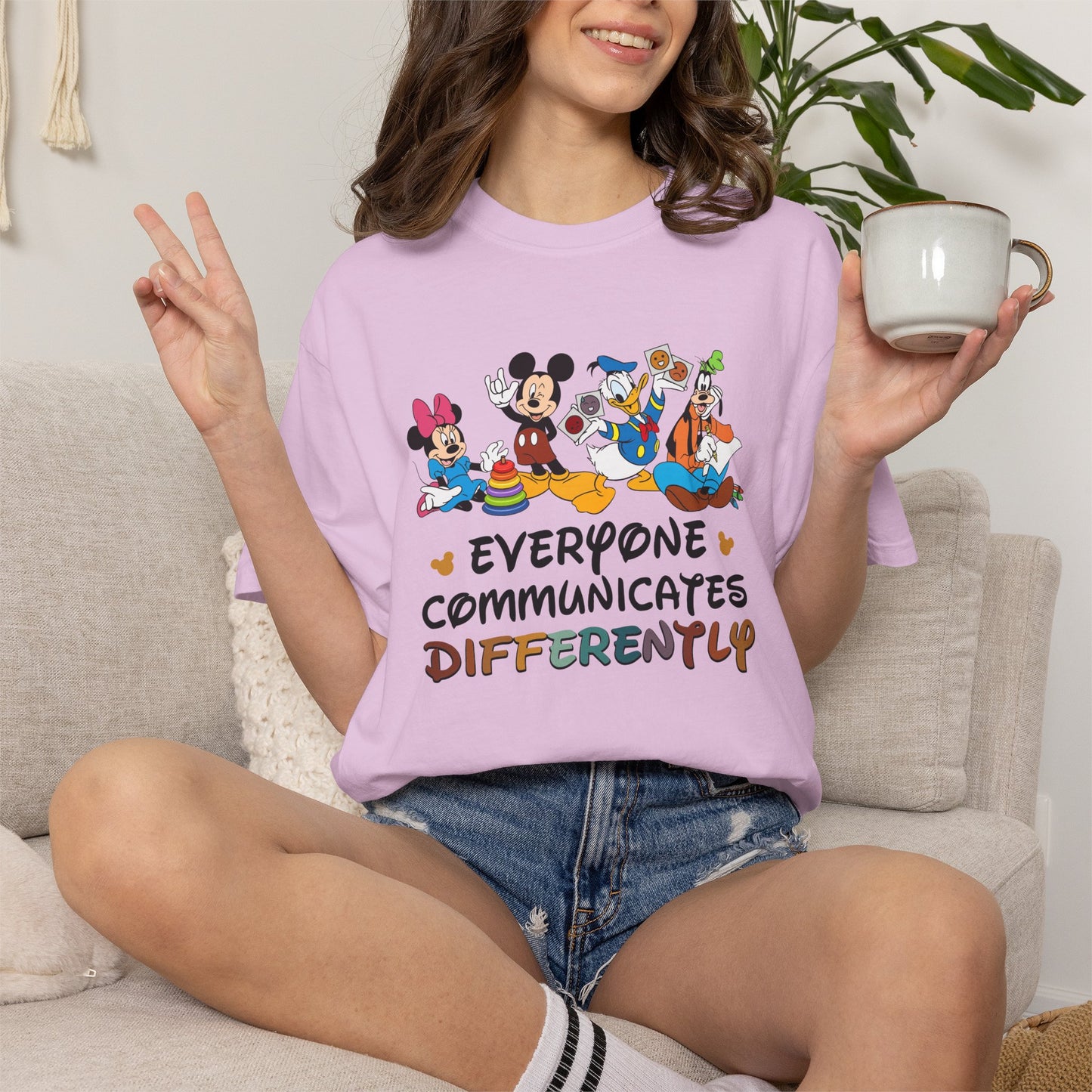 Autism Awareness Shirt | Comfort Colors Tee | Neurodiversity Inclusion Graphic T-Shirt
