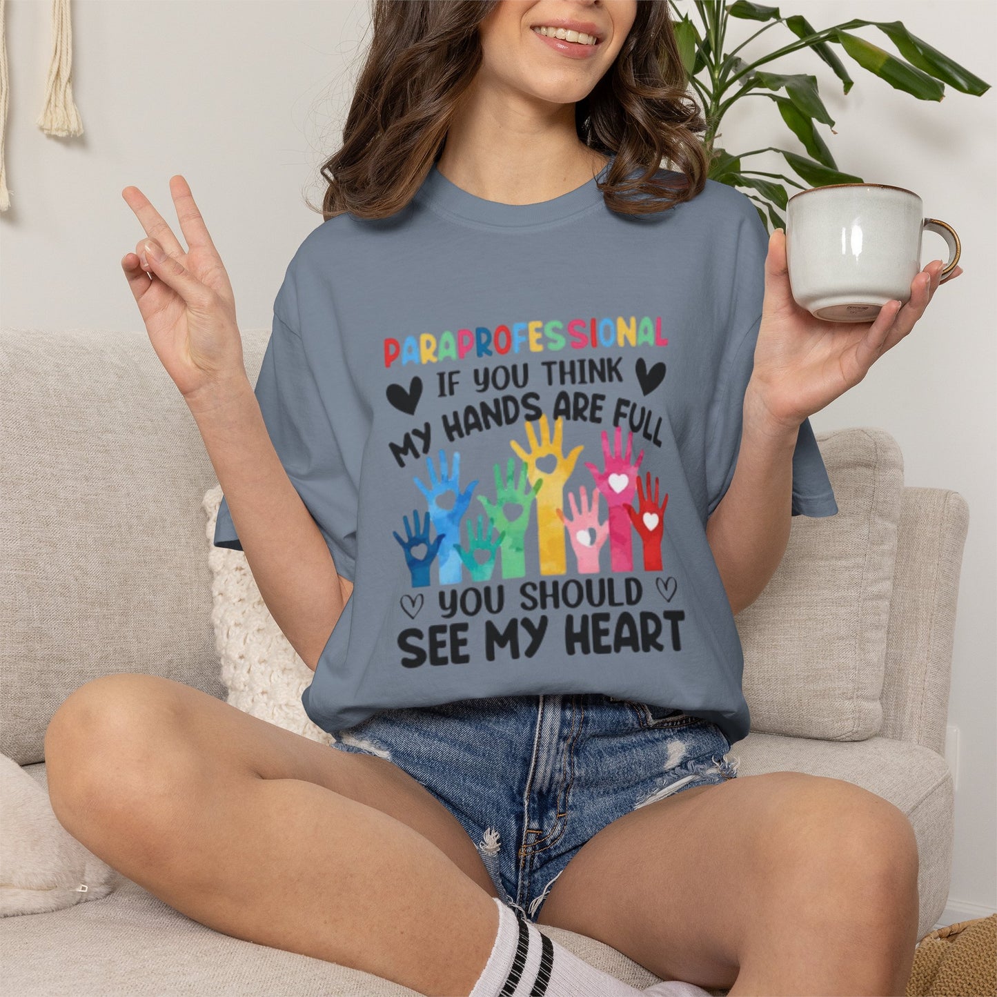 Paraprofessional Shirt | Teacher Assistant Tee | Comfort Colors Special Education Shirt