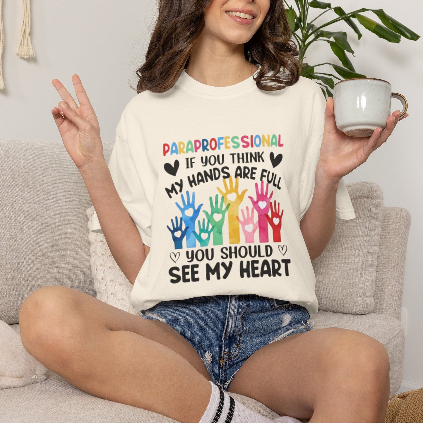 Paraprofessional Shirt | Teacher Assistant Tee | Comfort Colors Special Education Shirt