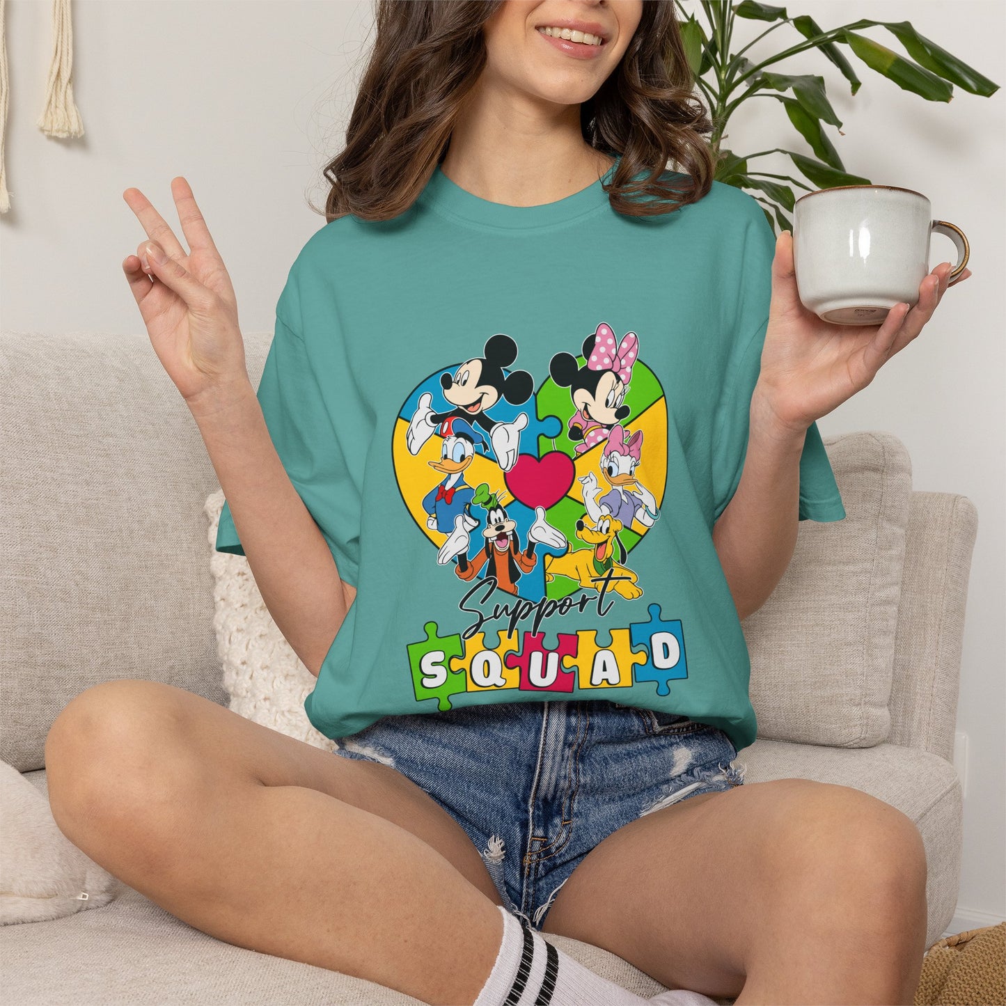 Autism Awareness Shirt | Comfort Colors Tee | Neurodiversity Inclusion Graphic T-Shirt