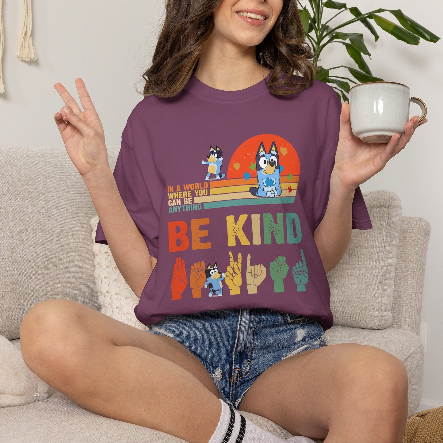 Autism Awareness Shirt | Comfort Colors Tee | Neurodiversity Inclusion Graphic T-Shirt