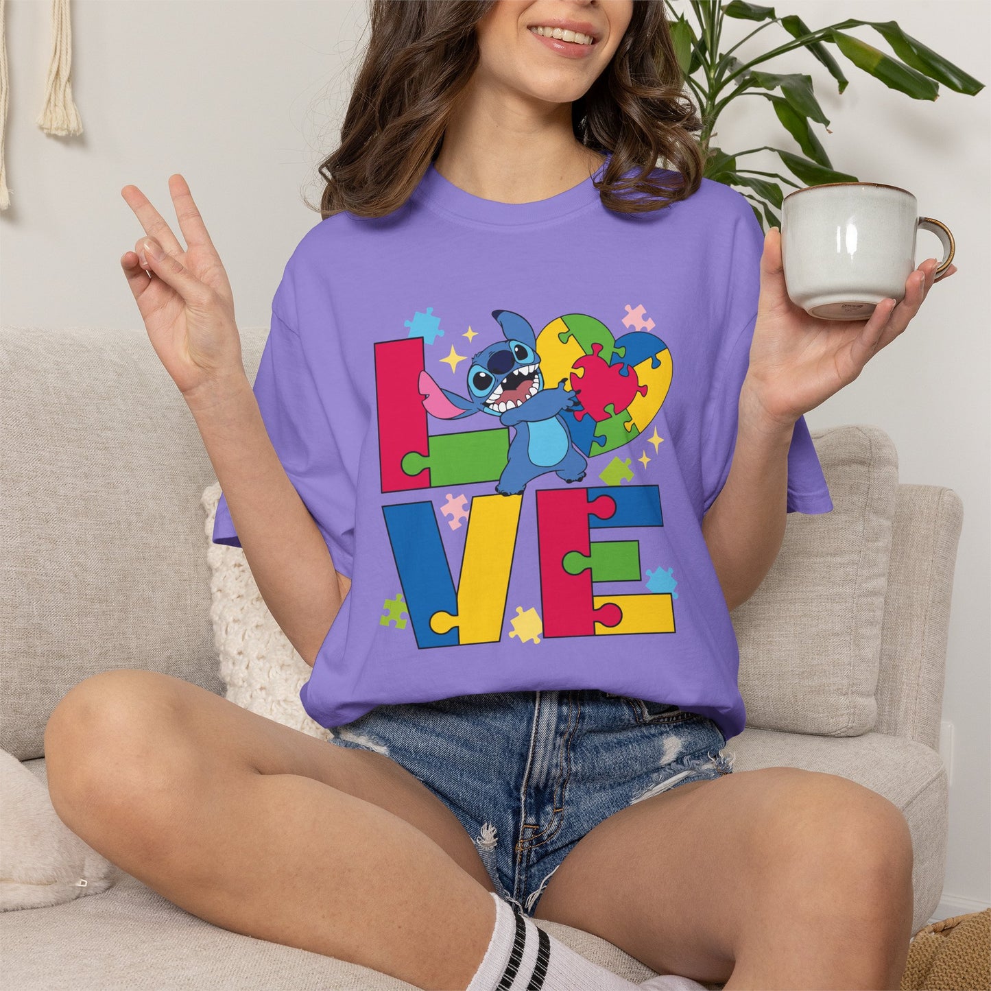Autism Awareness Shirt | Comfort Colors Tee | Neurodiversity Inclusion Graphic T-Shirt