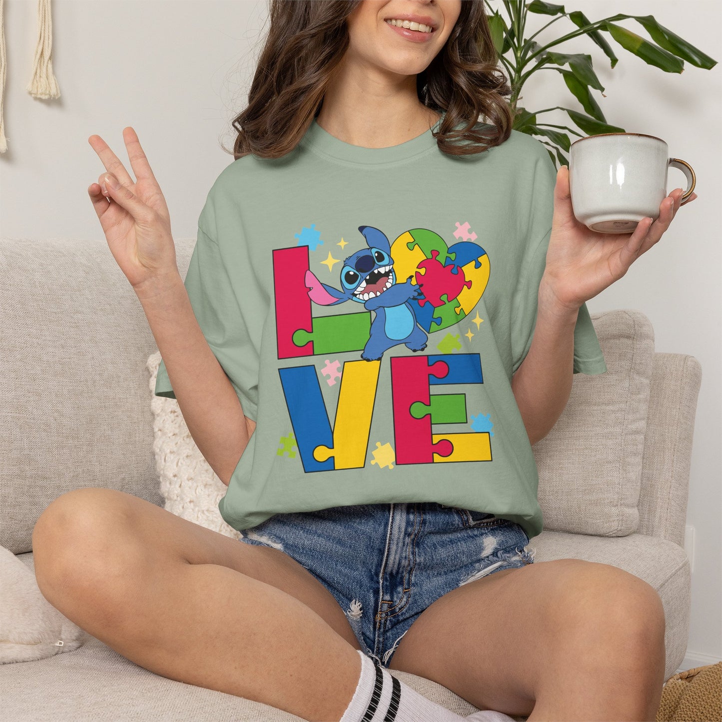 Autism Awareness Shirt | Comfort Colors Tee | Neurodiversity Inclusion Graphic T-Shirt
