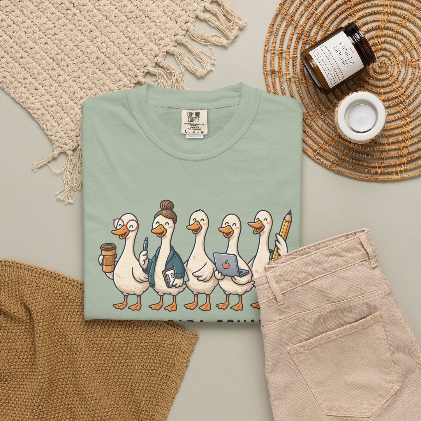 Silly Para Squad Shirt | Goose Paraprofessional Shirt | Comfort Colors Teacher Assistant Tee
