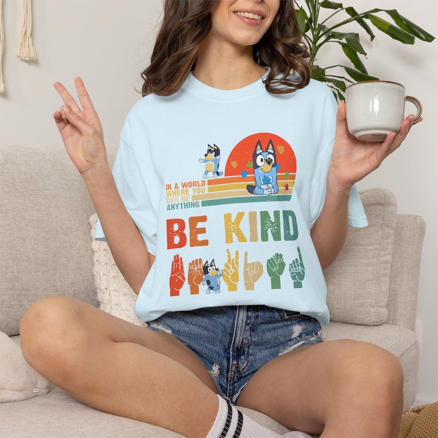 Autism Awareness Shirt | Comfort Colors Tee | Neurodiversity Inclusion Graphic T-Shirt