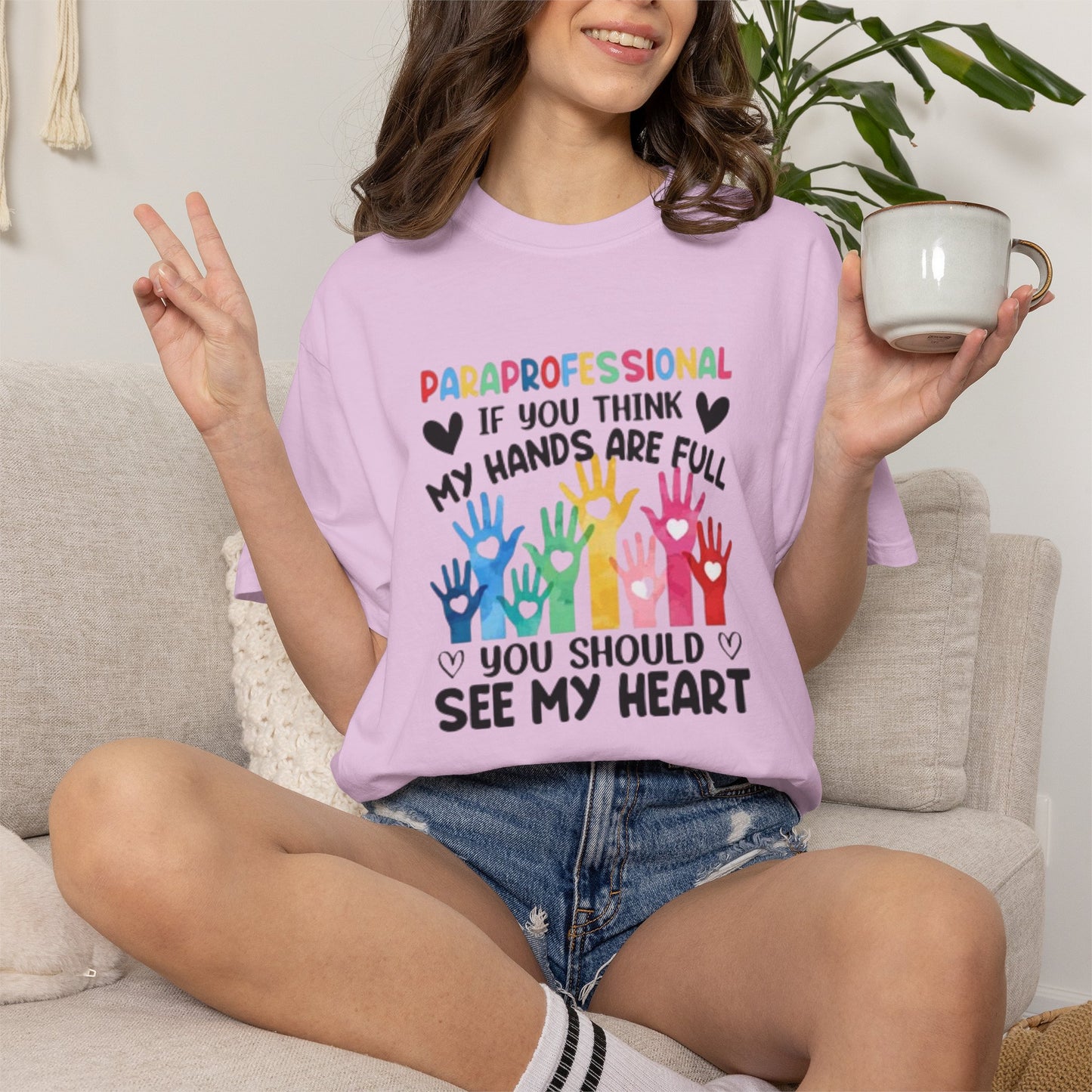Paraprofessional Shirt | Teacher Assistant Tee | Comfort Colors Special Education Shirt