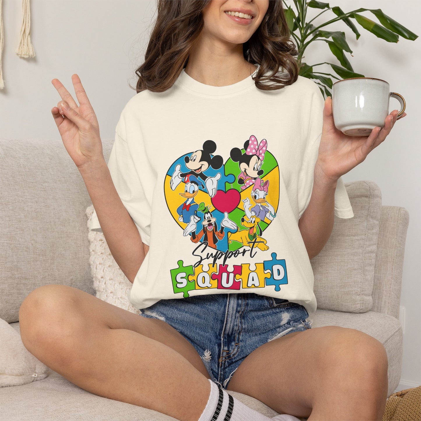 Autism Awareness Shirt | Comfort Colors Tee | Neurodiversity Inclusion Graphic T-Shirt