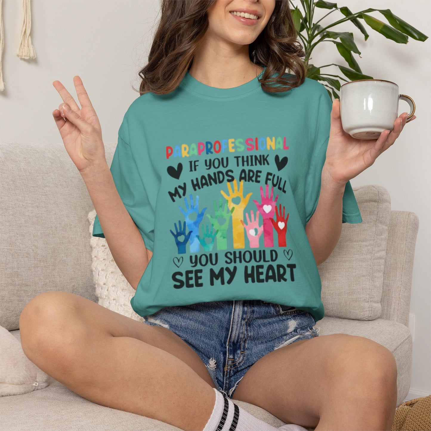 Paraprofessional Shirt | Teacher Assistant Tee | Comfort Colors Special Education Shirt
