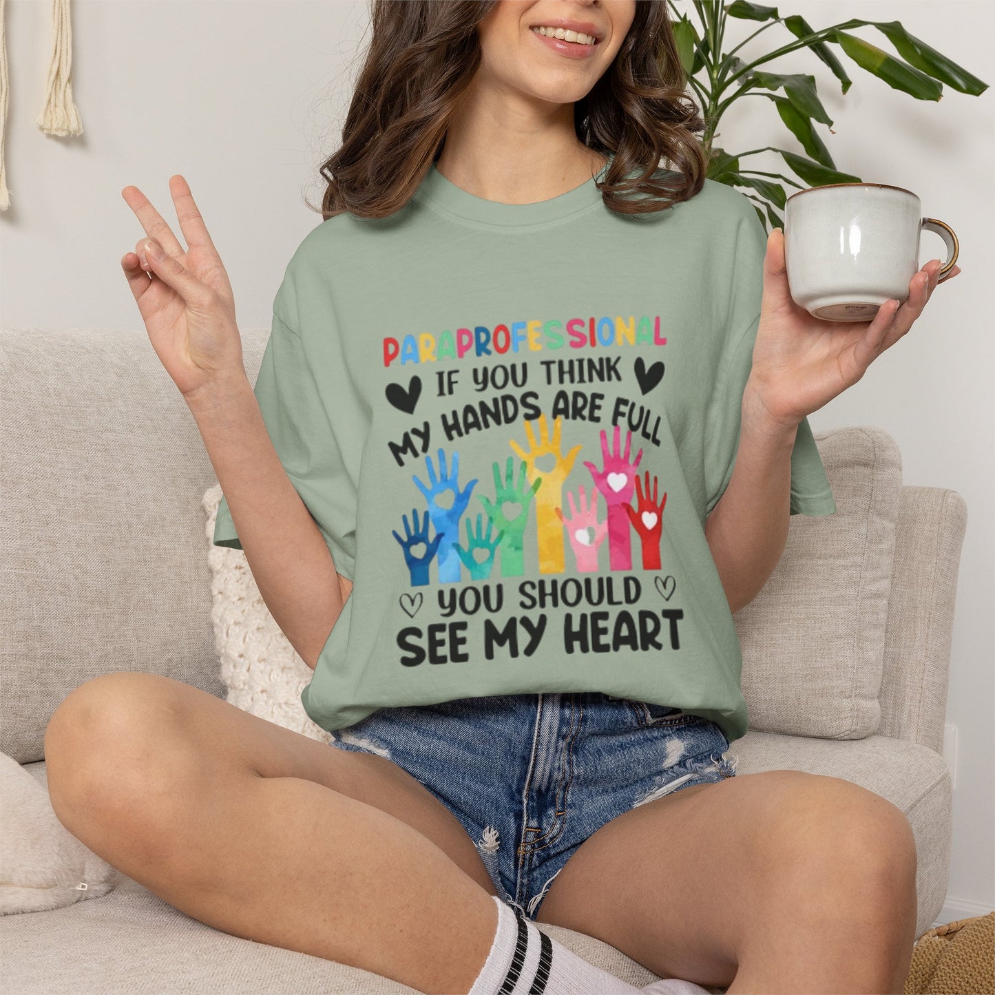 Paraprofessional Shirt | Teacher Assistant Tee | Comfort Colors Special Education Shirt