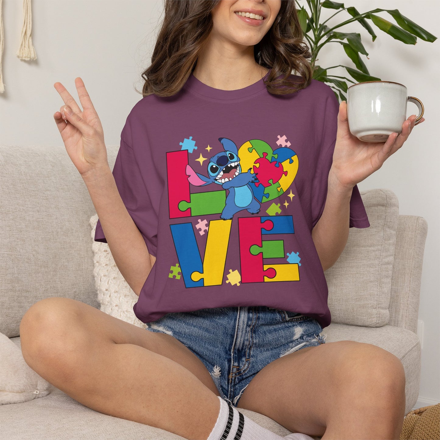Autism Awareness Shirt | Comfort Colors Tee | Neurodiversity Inclusion Graphic T-Shirt
