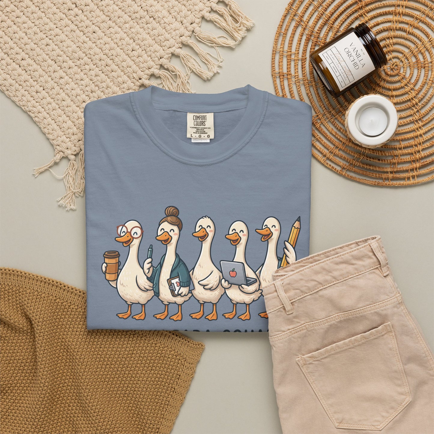 Silly Para Squad Shirt | Goose Paraprofessional Shirt | Comfort Colors Teacher Assistant Tee