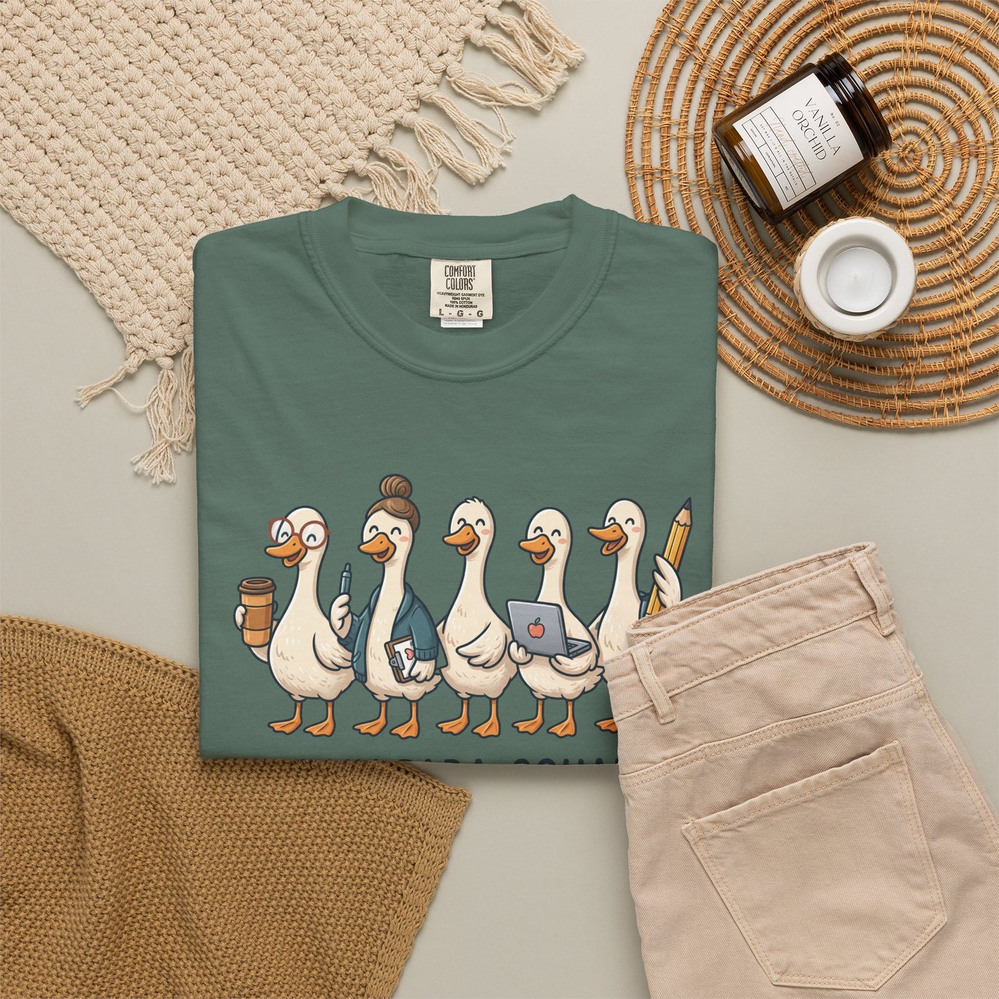 Silly Para Squad Shirt | Goose Paraprofessional Shirt | Comfort Colors Teacher Assistant Tee