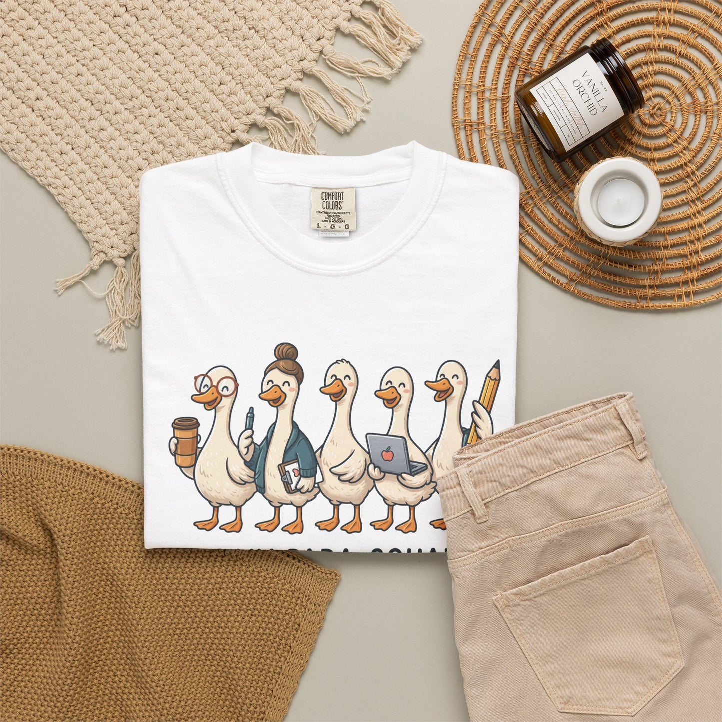 Silly Para Squad Shirt | Goose Paraprofessional Shirt | Comfort Colors Teacher Assistant Tee