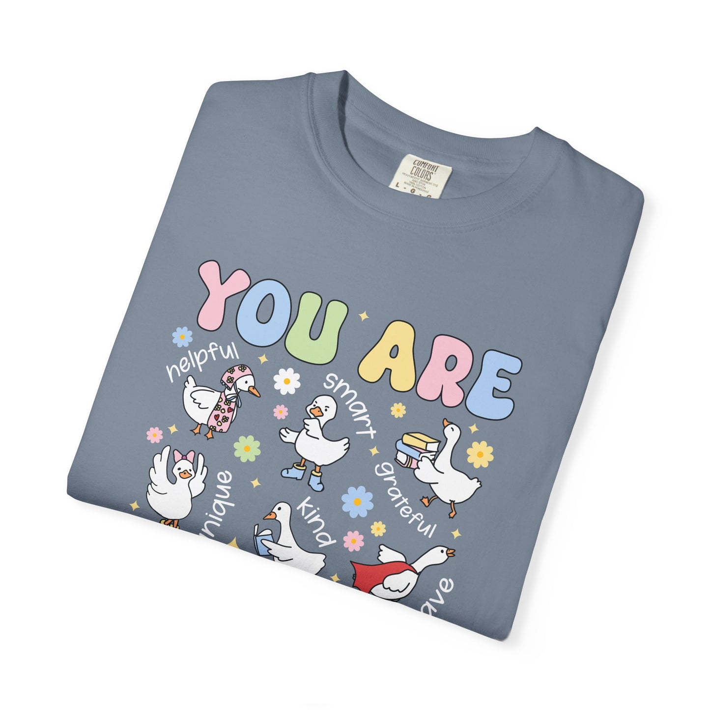 Teacher Affirmation Shirt | Comfort Colors Tee | Inspirational Teacher Graphic T-Shirt Gift
